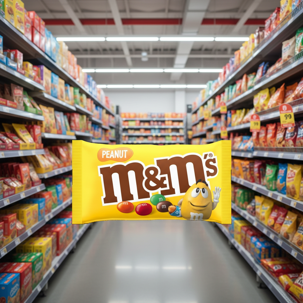 24 x M&M'S Peanut Bags 45Gm