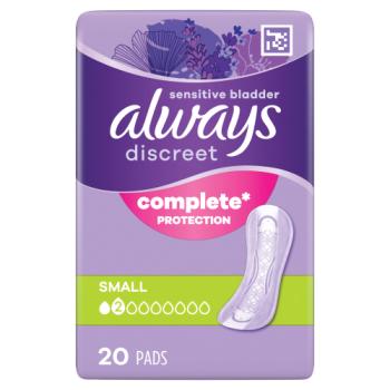6 x Always Discreet Small  - 20 PACK