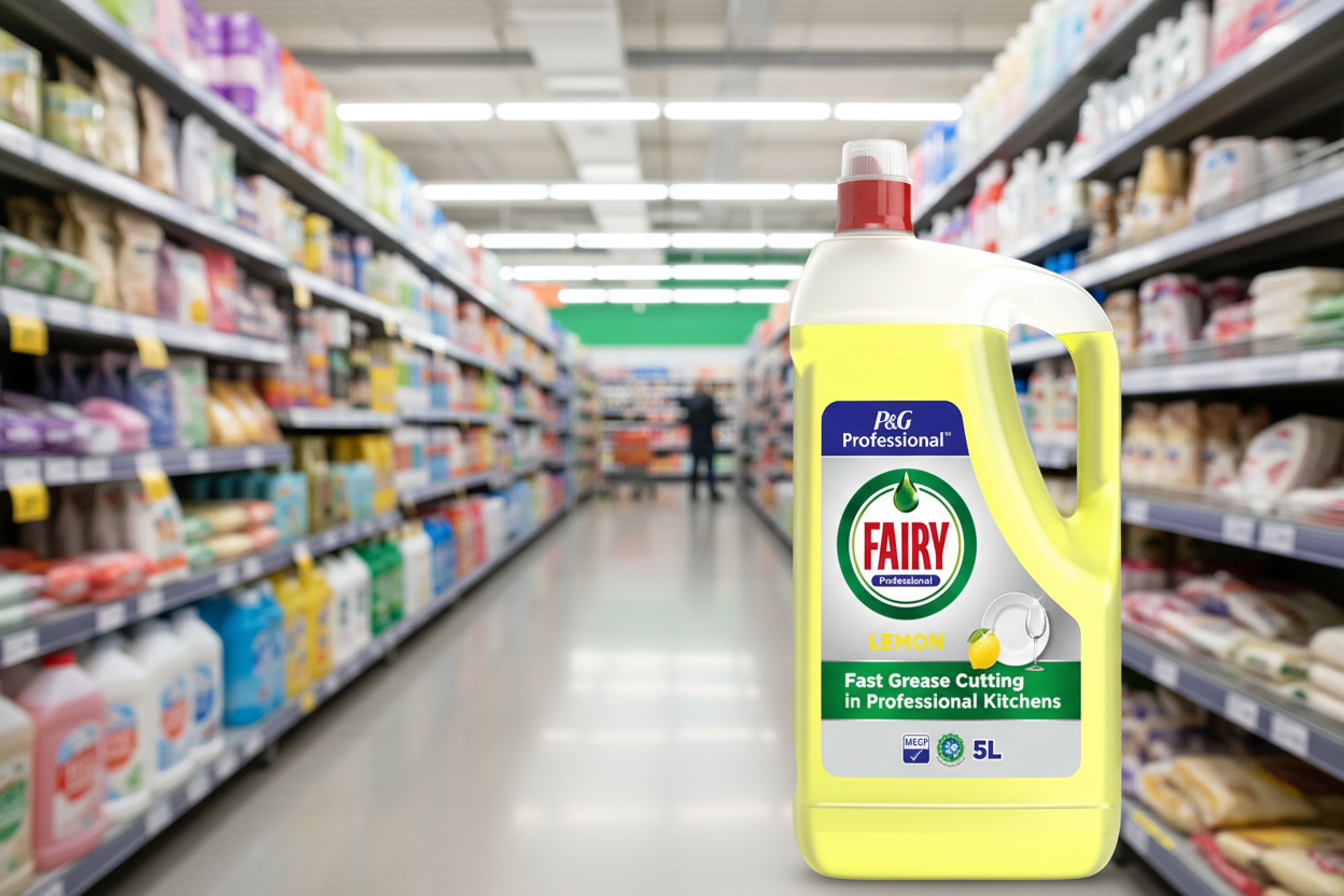 Fairy Professional Washing Up Liquid Lemon Bulk 5L