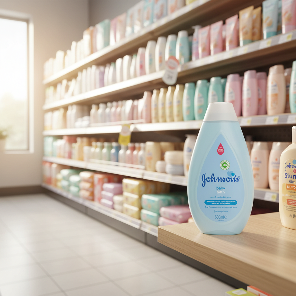 6 X Johnsons Baby Bath - 500Ml