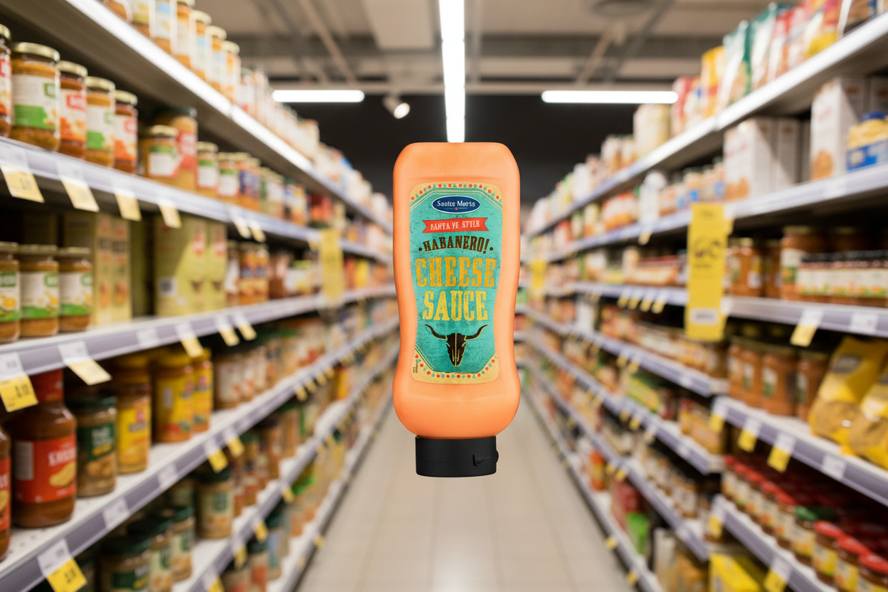 6 x Santa Maria Santa Fe Style Habanero Cheese Sauce 970G