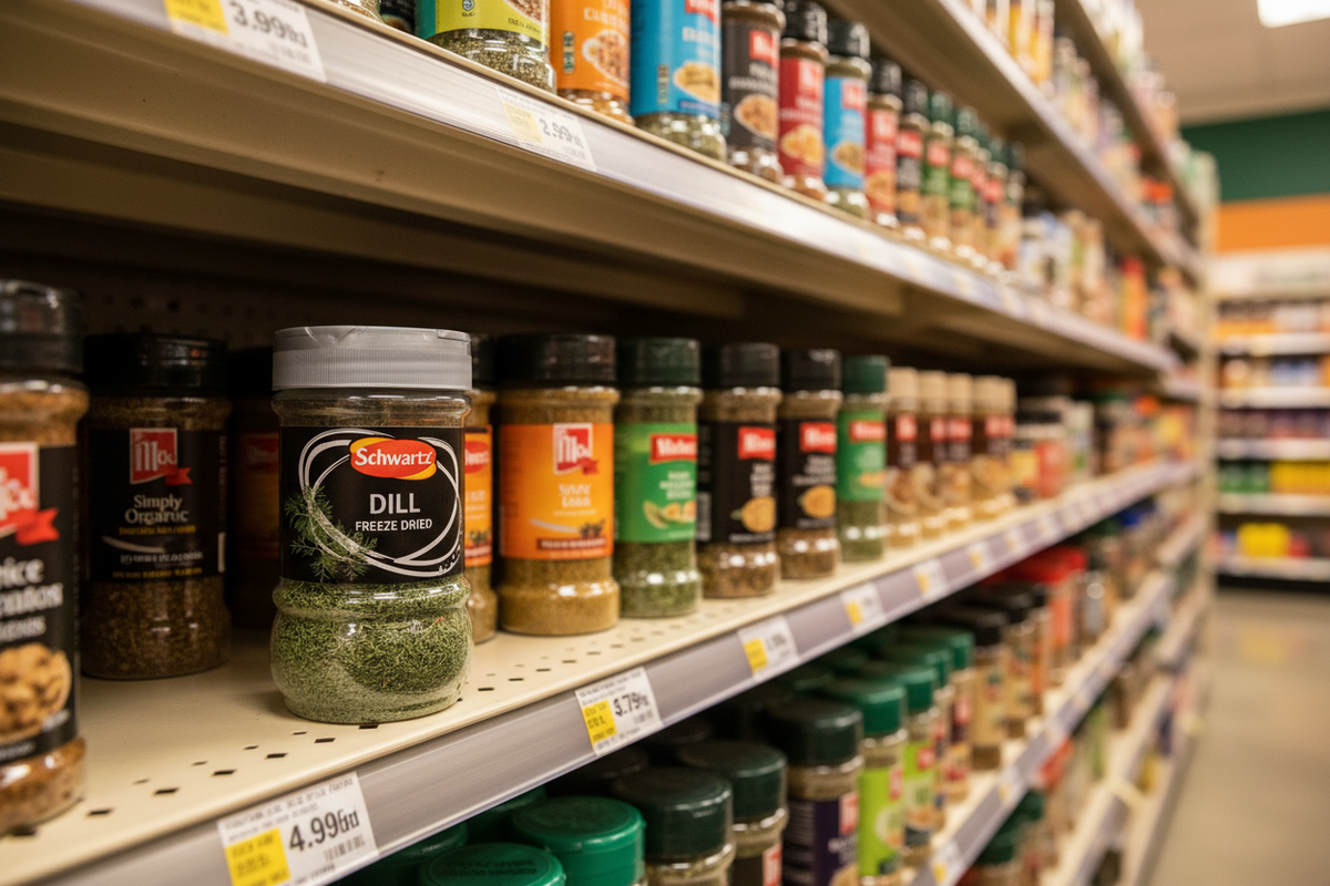 Schwartz Freeze Dried Dill 50G