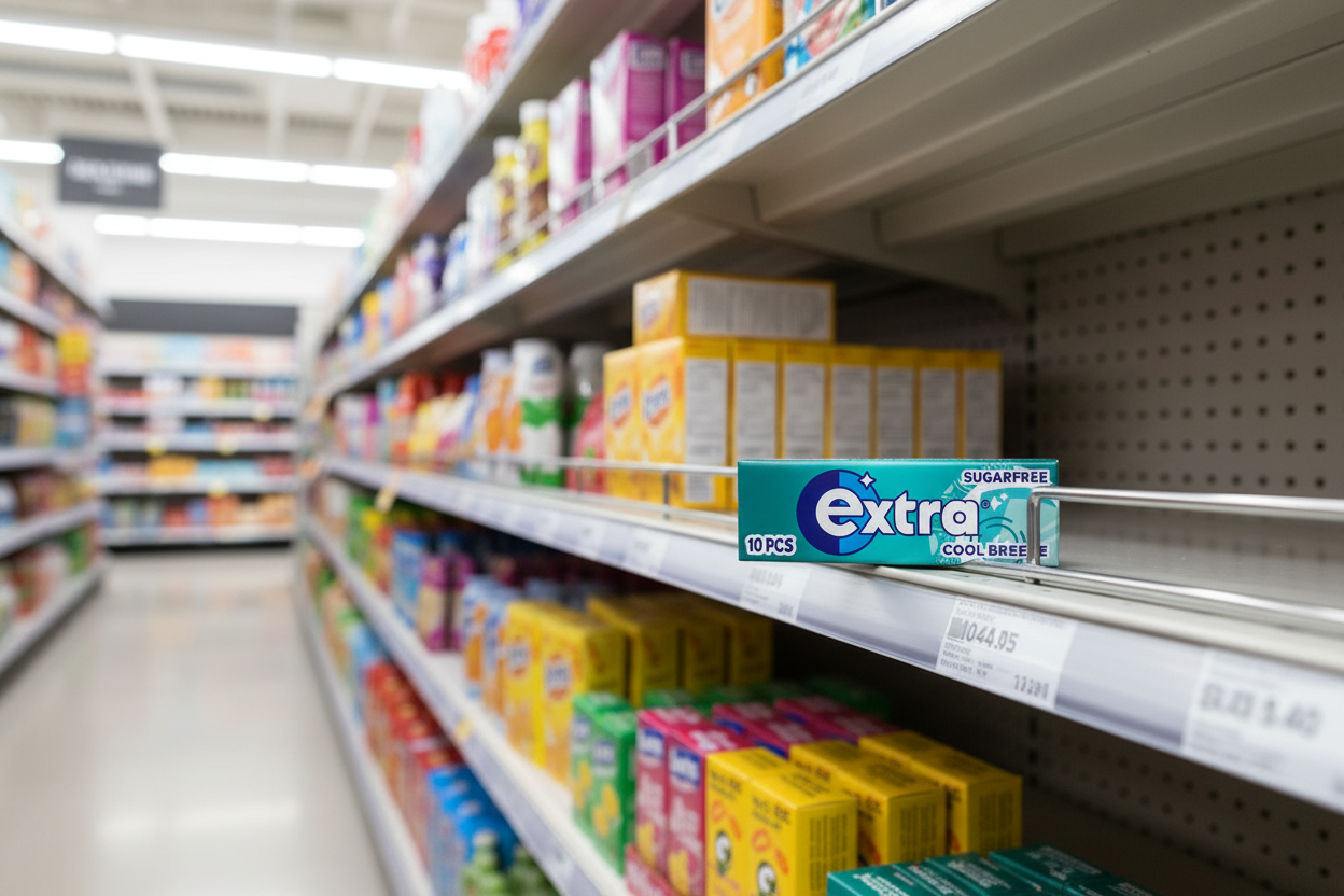 30 x Extra Cool Breeze Sugarfree Chewing Gum 10 Pieces