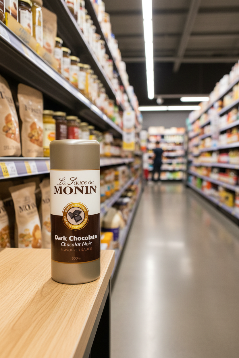 Monin Dark Chocolate Sauce 500Ml