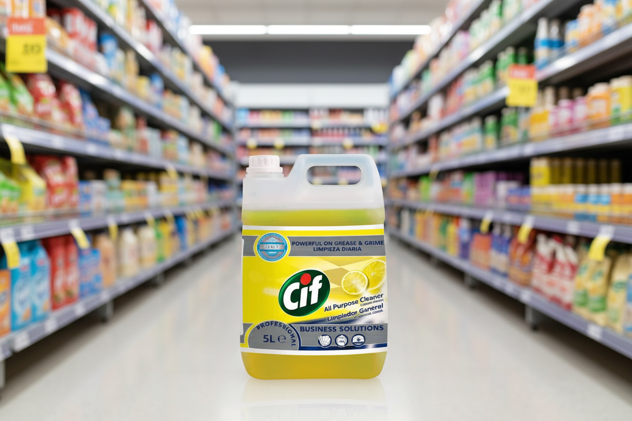 Cif Pro Formula Professional All Purpose & Floor Cleaner Lemon Fresh 5L