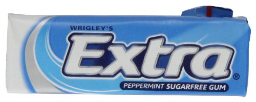Extra Peppermint Sugarfree Chewing Gum 10 Pieces