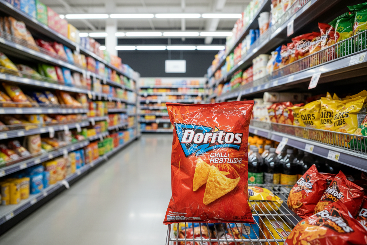 32 x Doritos Chilli Heatwave Tortilla Chips Crisps 40G