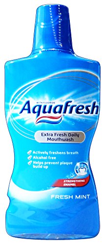 Aquafresh Extra Fresh Daily Fresh Mint Mouthwash 500Ml