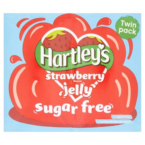 Hartley's Strawberry Flavour Jelly Sugar Free Twin Pack 23G