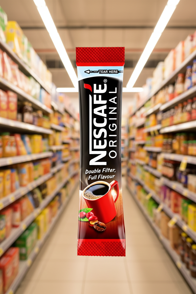 Nescafé Original Granules 200 One Mug Stick Sachets