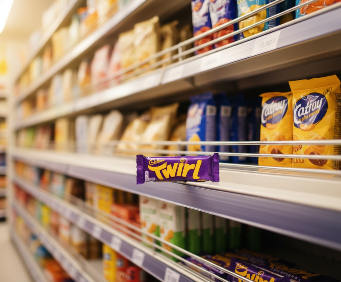 48 x Cadbury Twirl Chocolate Bar 43G