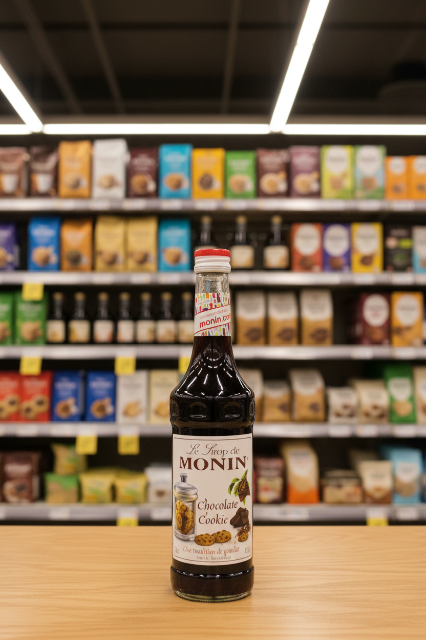 Monin Chocolate  Cookie Syrup 1Lt