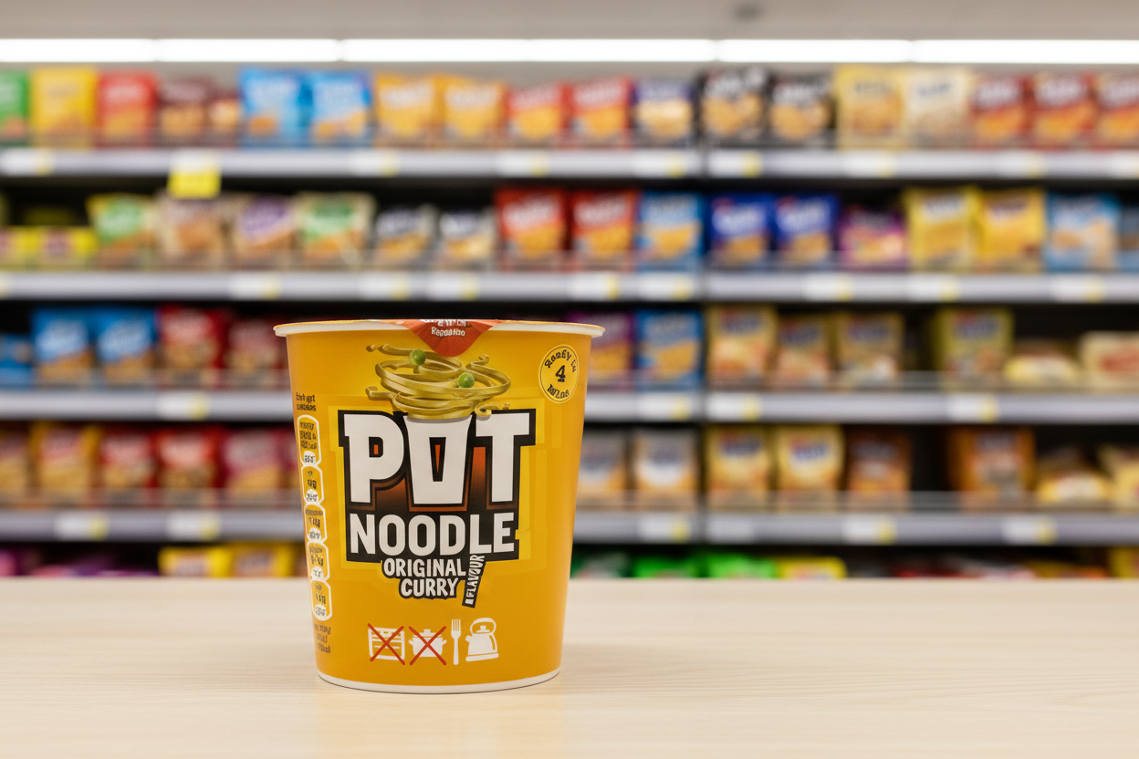 12 x Pot Noodle  King Pot Noodle Original Curry 114 G