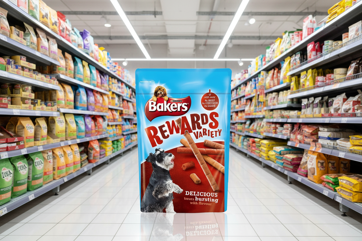 8 x Bakers Dog Treat Mixed Variety Rewards 100G