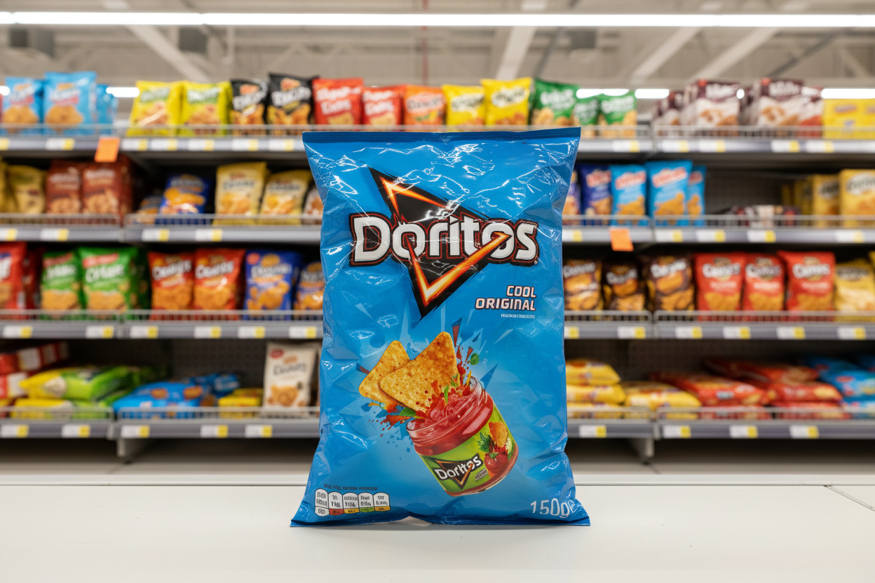 12 x Doritos Cool Original Sharing Tortilla Chips Crisps 150G