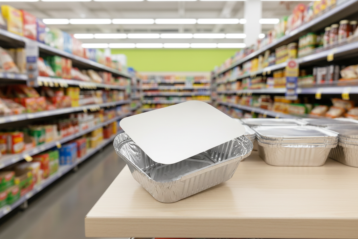 Foil Container Bulk No 2  4X5 975Pk