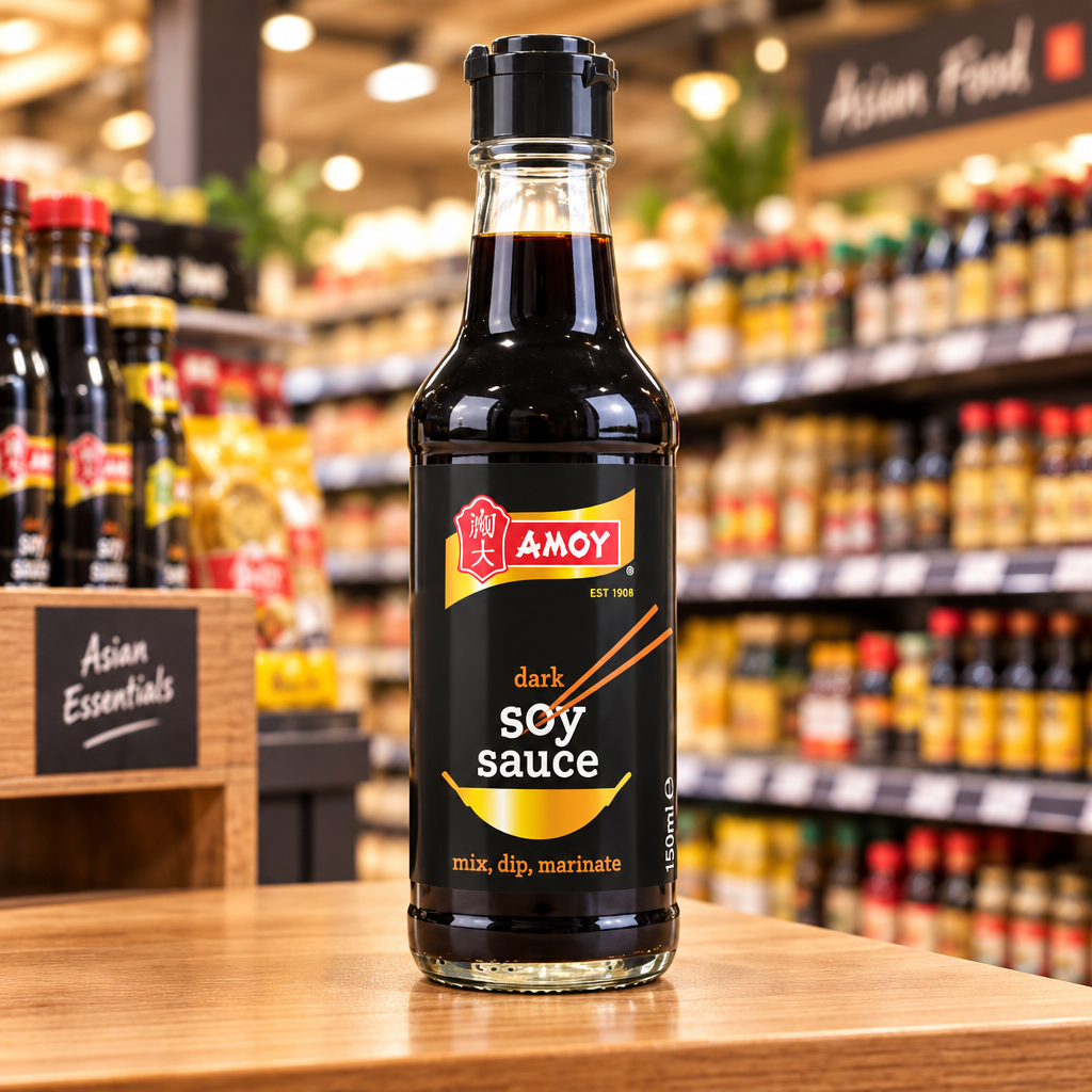 12 x Amoy Dark Soy Sauce 150Ml