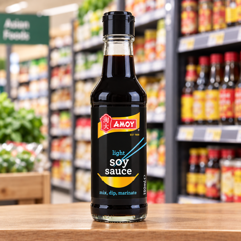 12 x Amoy Light Soy Sauce 150Ml