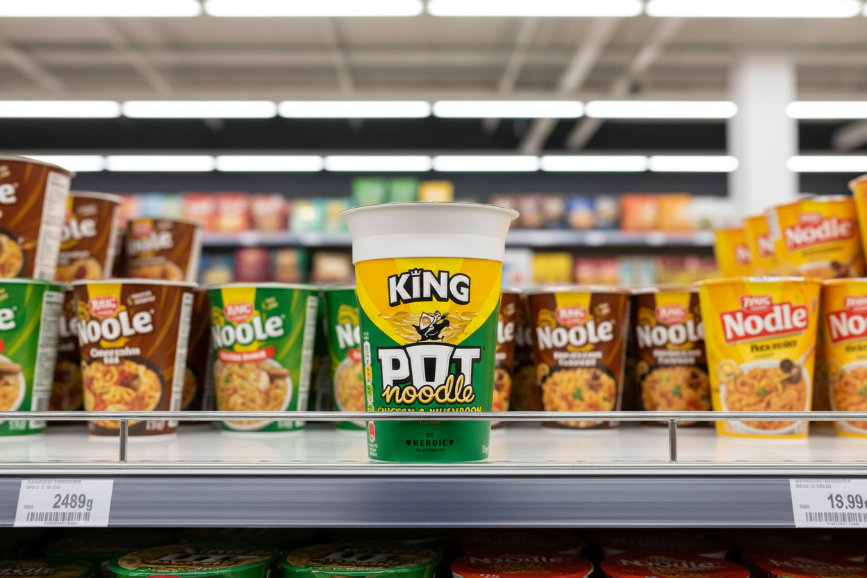 Pot Noodle King Chicken & Mushoom 114G