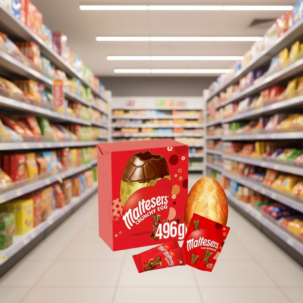 4 x Maltesers Chocolate Bunny Giant Easter Egg - 496GM