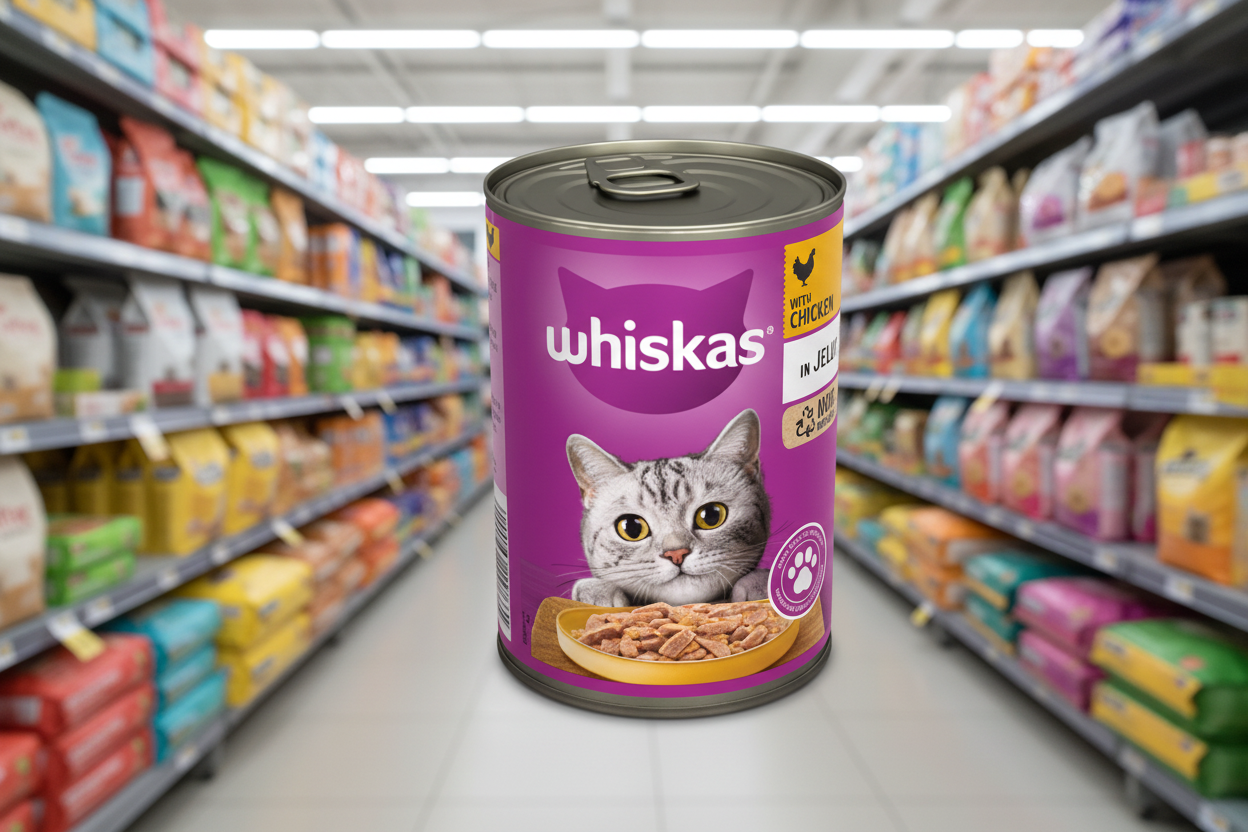 12 x Whiskas Cat Chicken & Jelly  - 400Gm