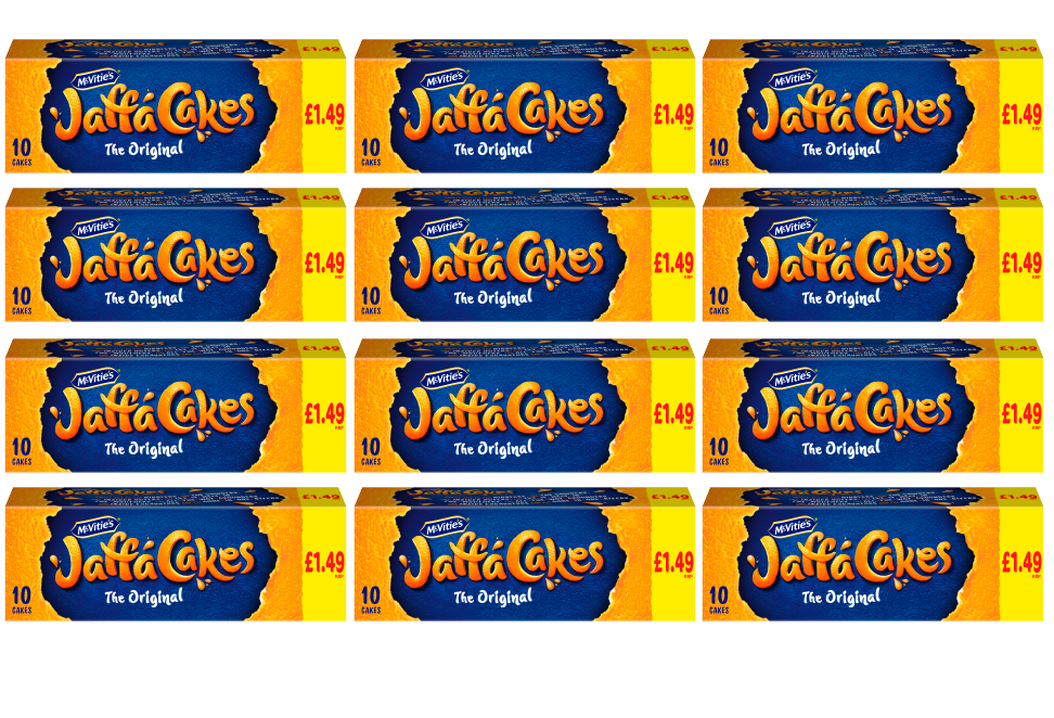 12 x Mcvities Jaffa Cakes  - 110GM