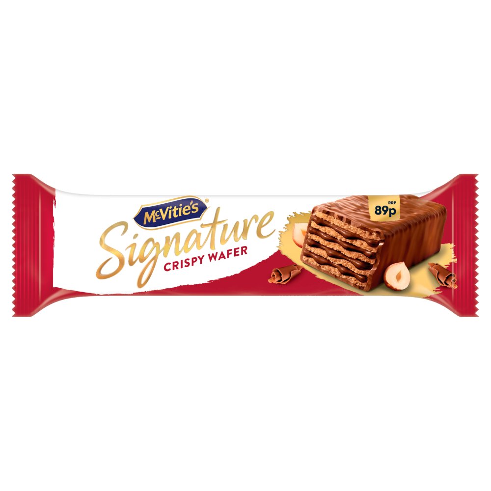 18 X Mcvities Signature Crispy Wafer - 45Gm