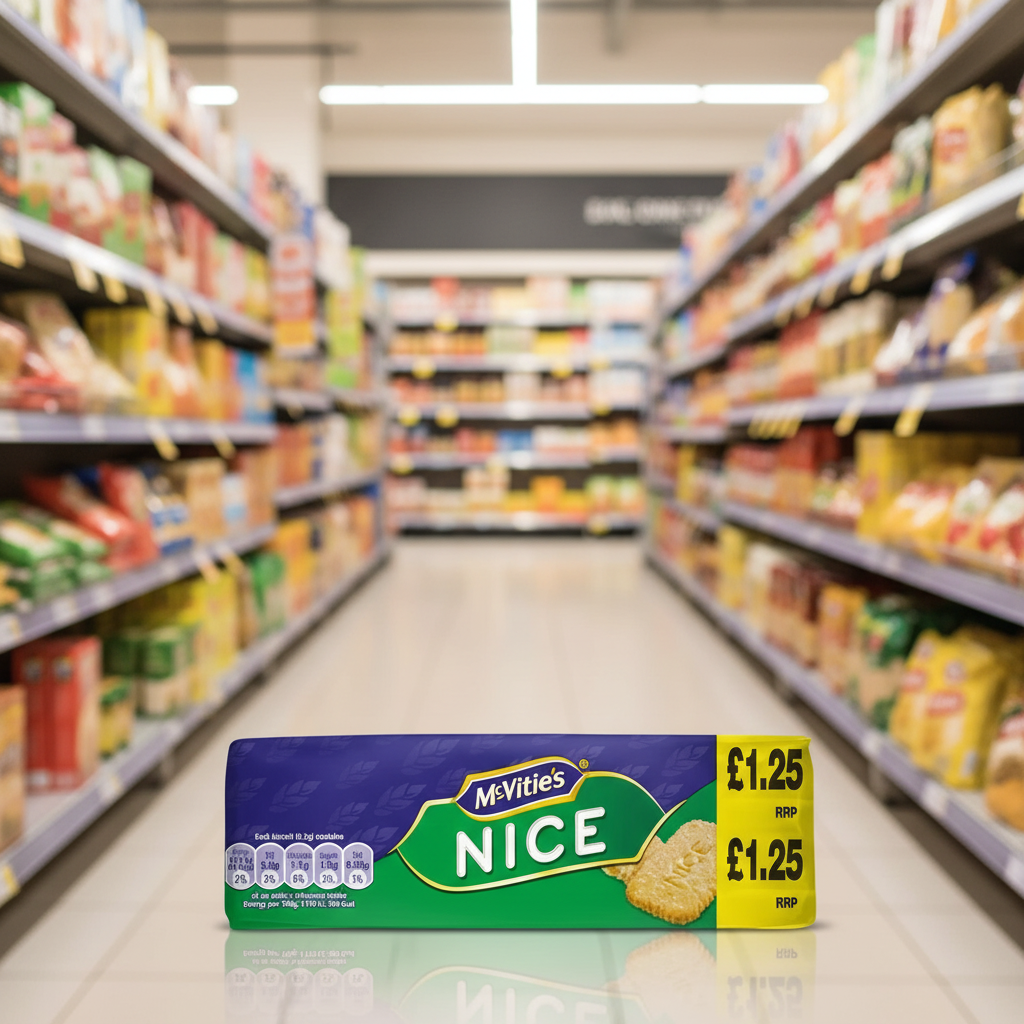 12 x Mcvities Nice  - 250GM