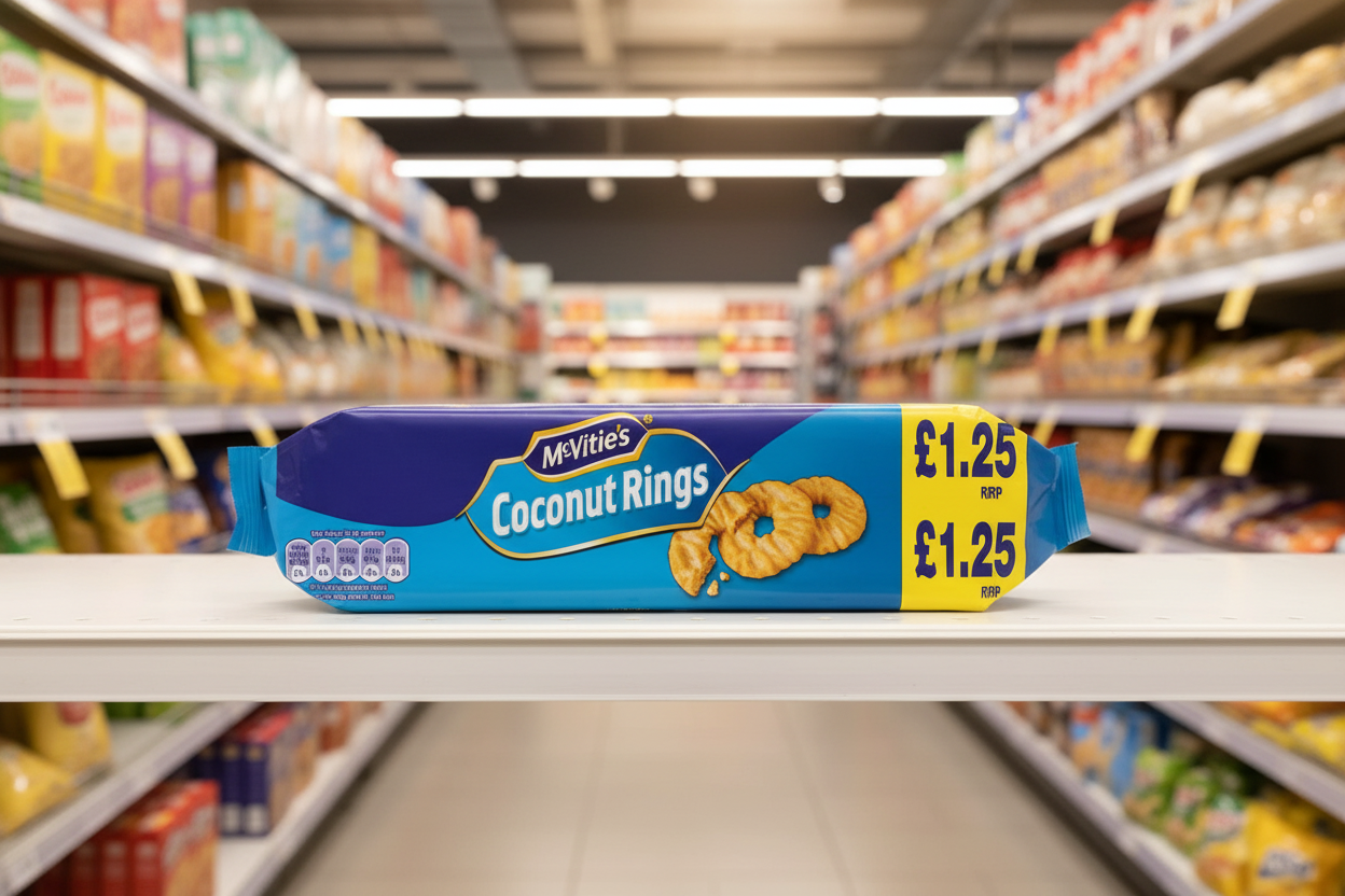 12 x Mcvities Coconut Rings - 300GM
