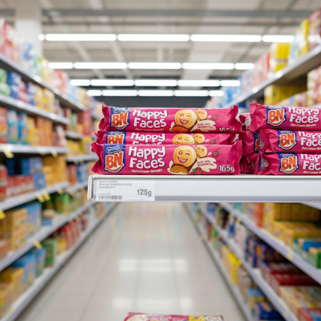 24 x Mcvities Happy Faces Jam & Cream - 165GM