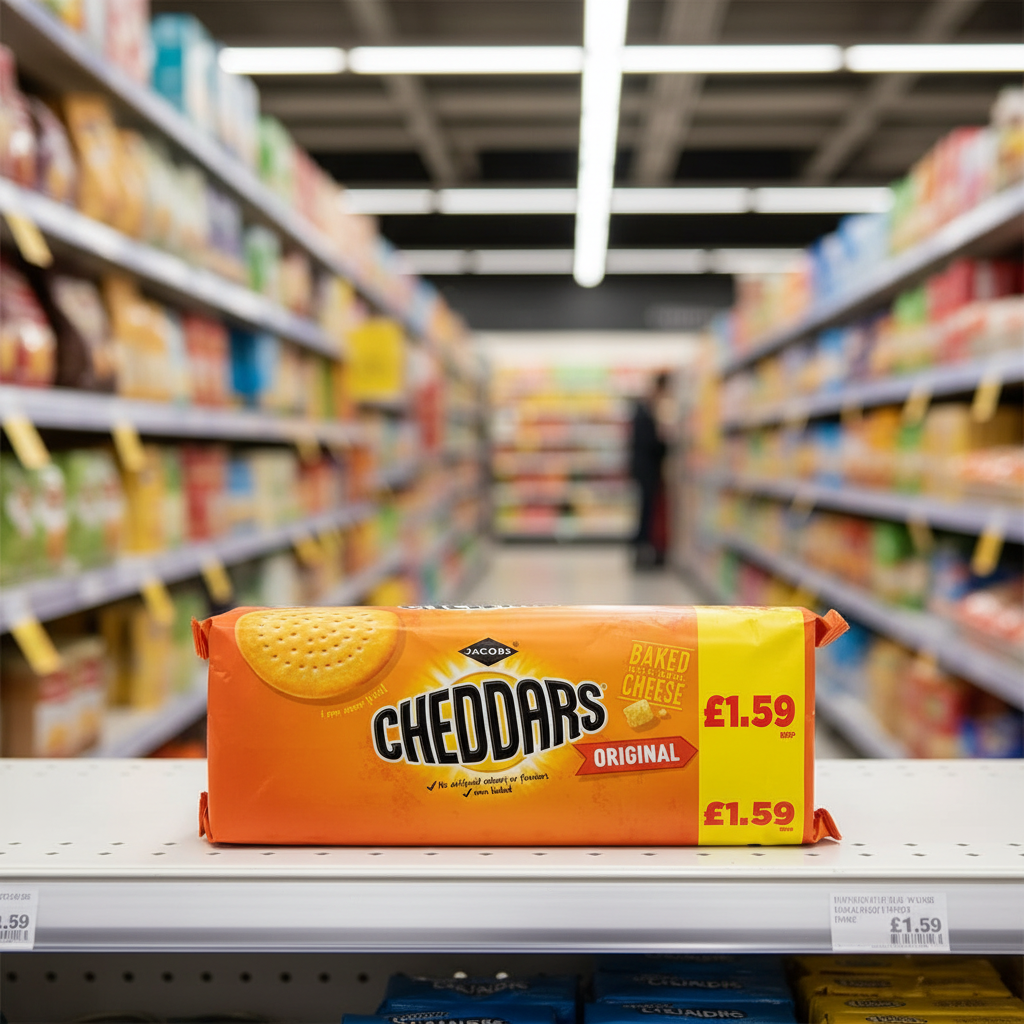 12 x Jacobs Cheddars - 150GM