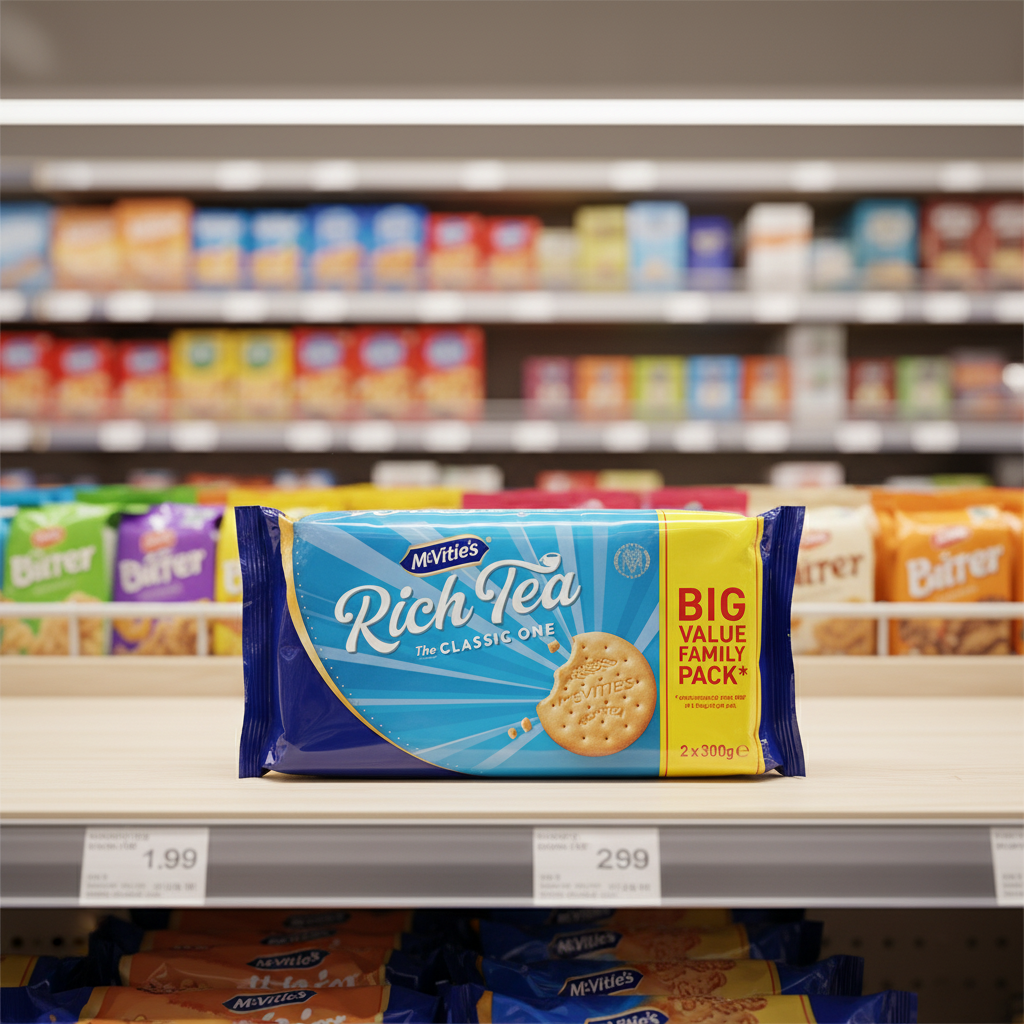 9 x Mcvities Rich Tea Twin 2X300G