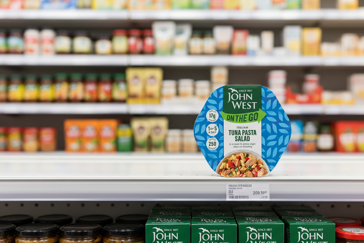 6 x John West Tuna Lunch On The Goitalian 220Gm