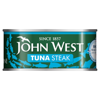 John West Tuna Steak In Brine 160G