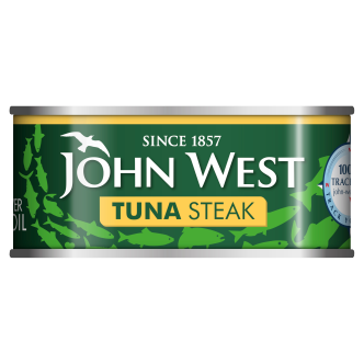 John West Tuna Steak Sunflower Oil 160Gm