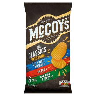 Mccoys Classic 6 Pack - 6X25Gm