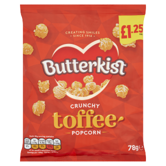 Butterkist Crunchy Toffee Popcorn - 78Gm