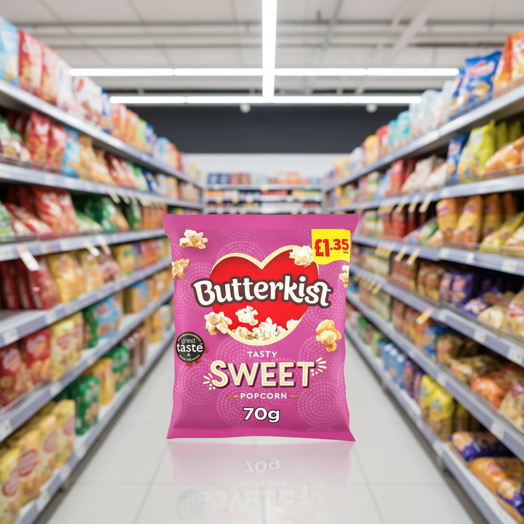 16 X Butterkist Sweet Popcorn - 70Gm