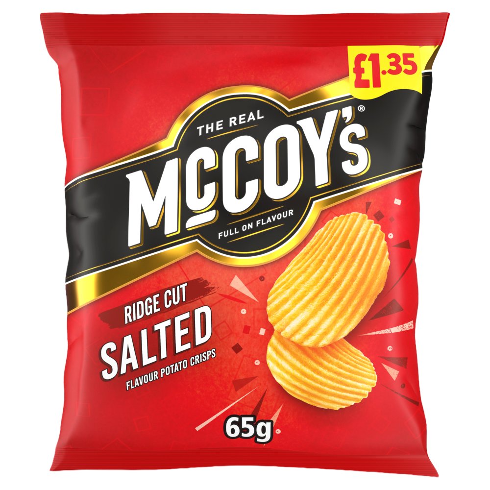 20 X Mccoys Salted - 65Gm