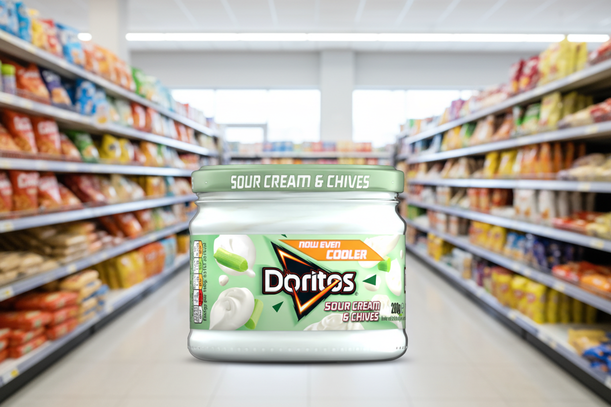 6 x Doritos Sour Cream & Chive Dip 280Gm