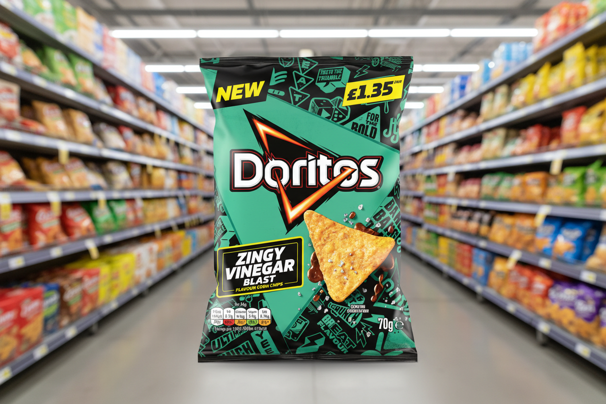 18 x Doritos Salt & Vinegar - 70GM