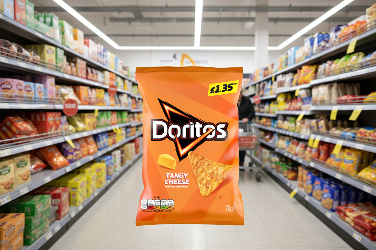 18 x Doritos Tangy Cheese - 70GM