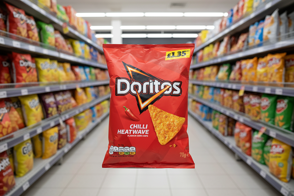 18 x Doritos Chilli Heatwave - 70GM