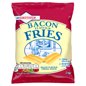 Smiths Bacon Fries 24Gm