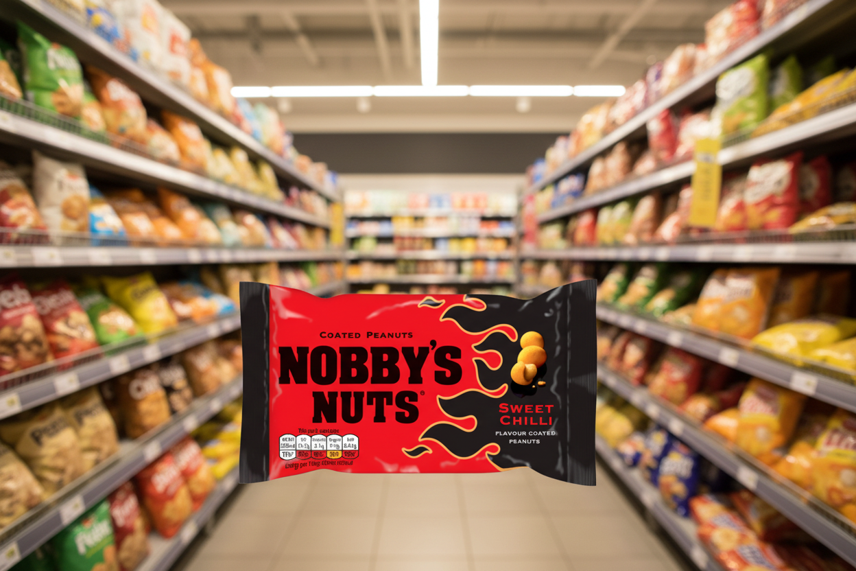 20 x Nobbys Nuts Sweet Chilli 40Gm