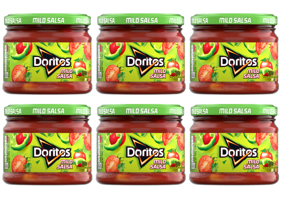 6 x Doritos Mild Salsa Dip 300Gm