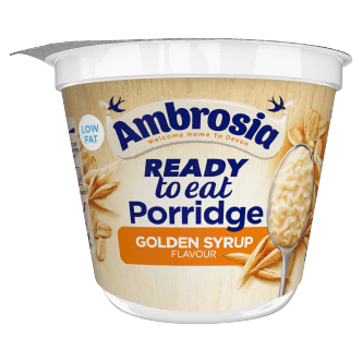 Ambrosia Ready To Eat Golden Syrup Porridge 210G