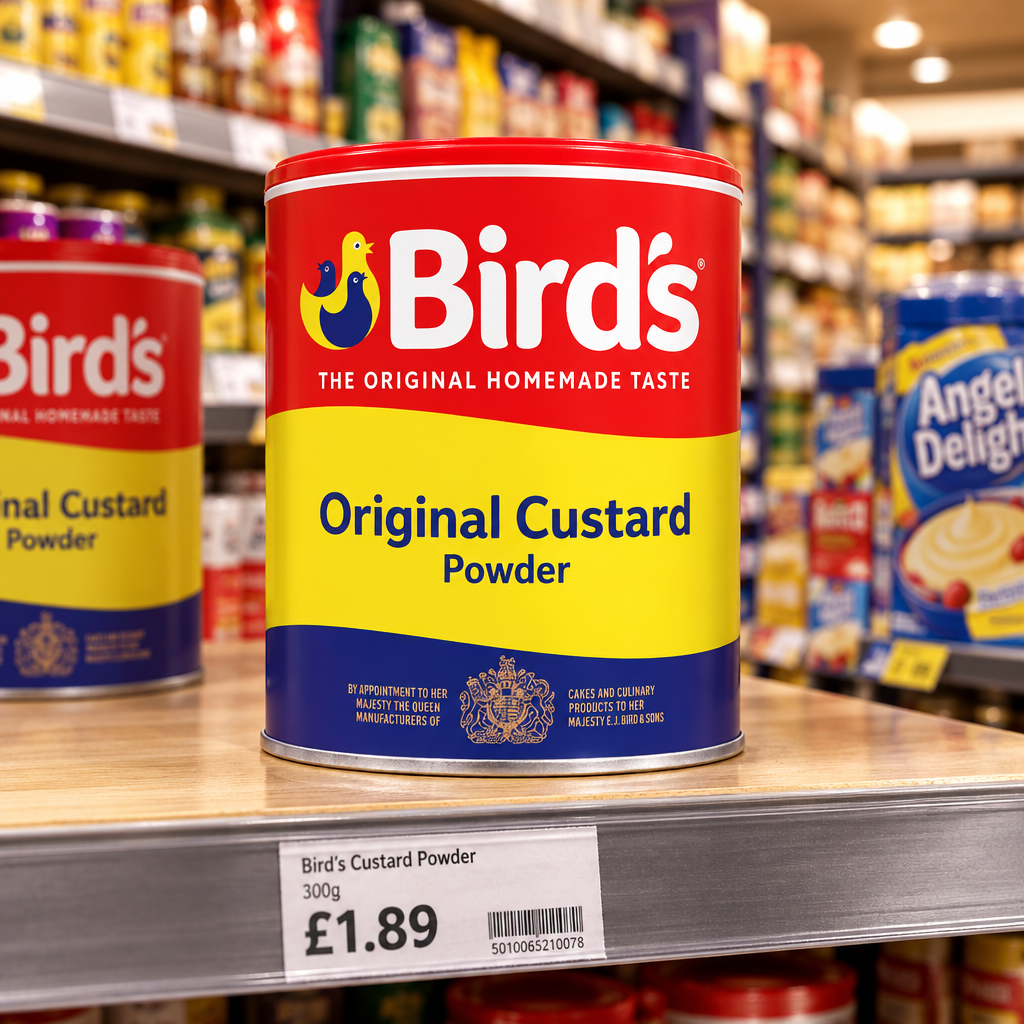 12 x Birds Trad Custard Powder Pb - 250Gm