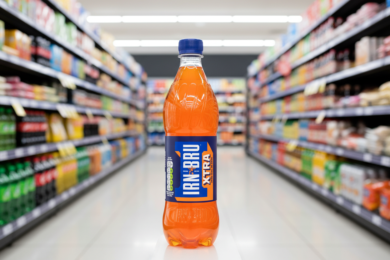 12 x Irn Bru Xtra Bottle 500Ml
