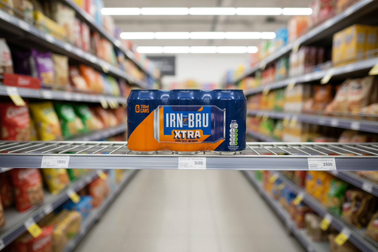 4 x Irn Bru Xtra Cans 6Pk 6X330Ml